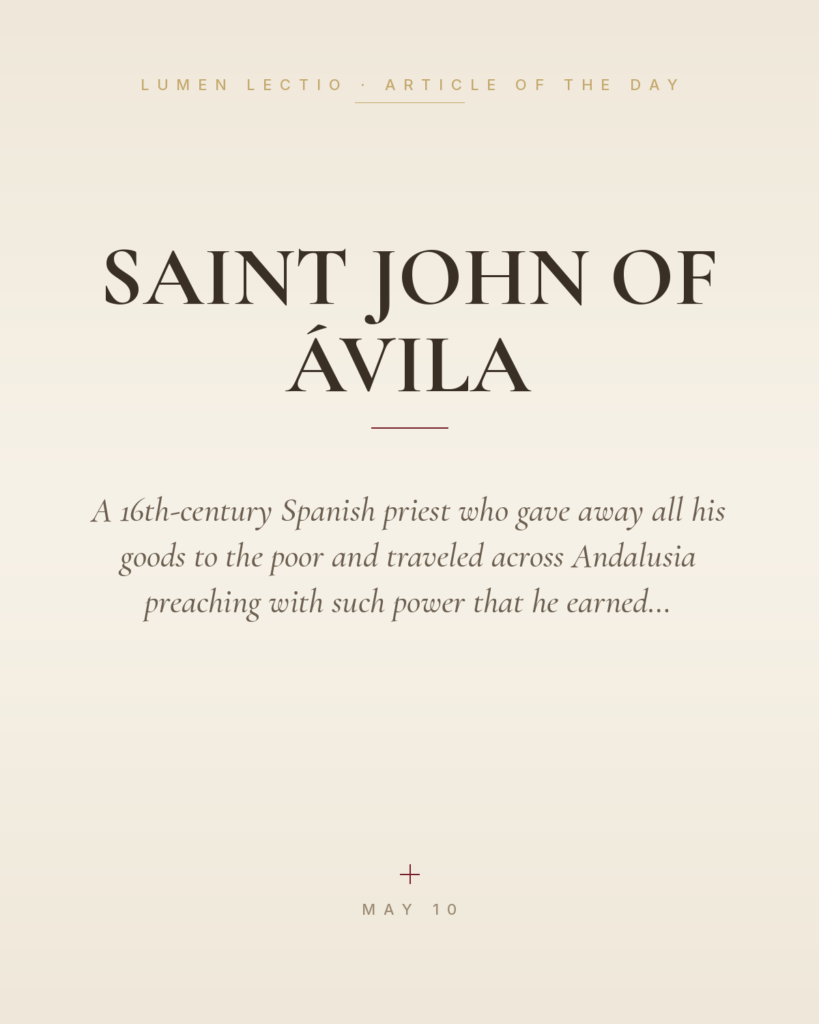 Saint John of Ávila