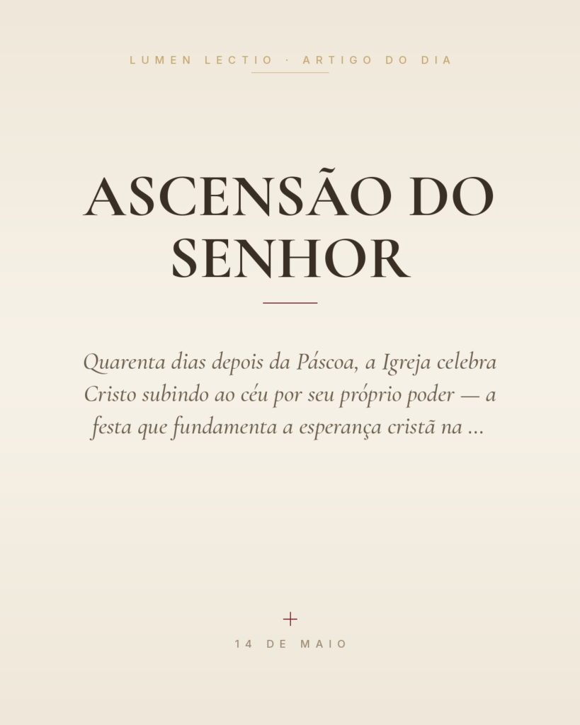 Ascensão do Senhor