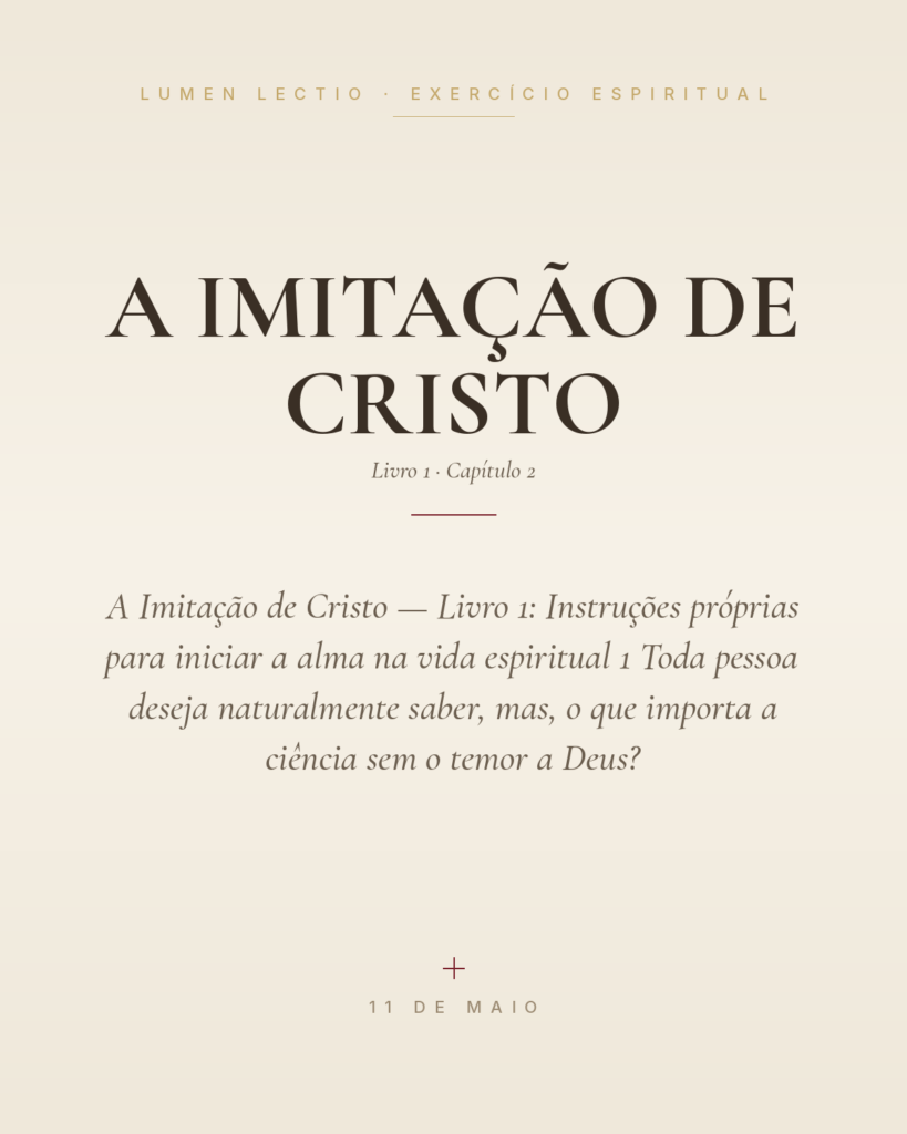 As opiniões humildes que é preciso ter sobre si mesmo
