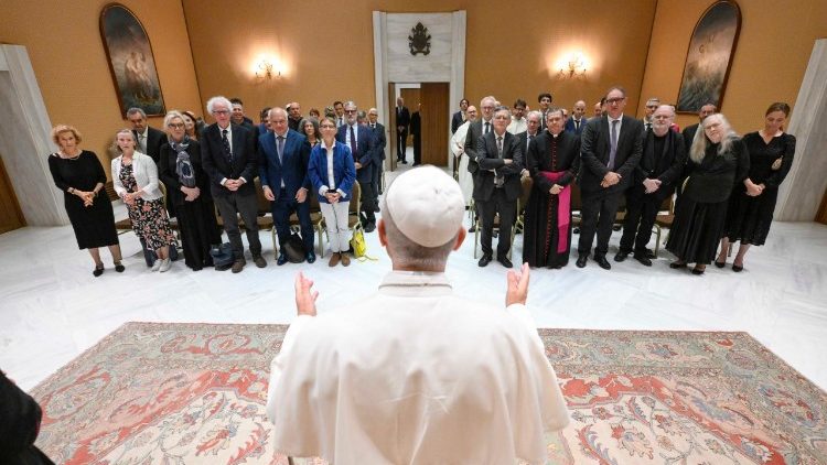 Pope: Writing concerns God and helps trace outline of truth