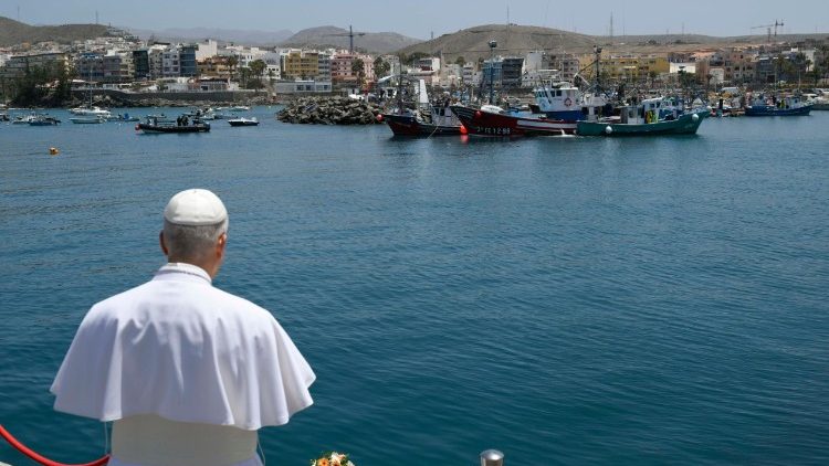 Pope Leo in Gran Canaria: ‘Human dignity has no passport’